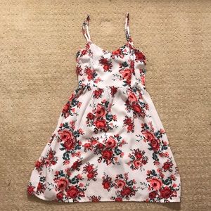 floral mini dress